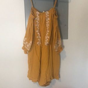 Yellow jumpsuit